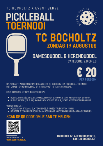 Pickleball toernooi bocholtz Pickleball toernooi bocholtz