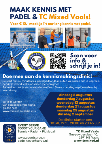 tc mixed vaals - clinic